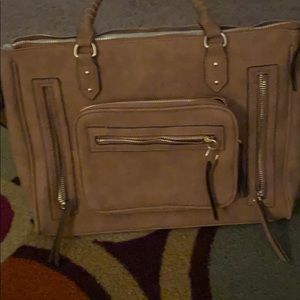 Tan purse
